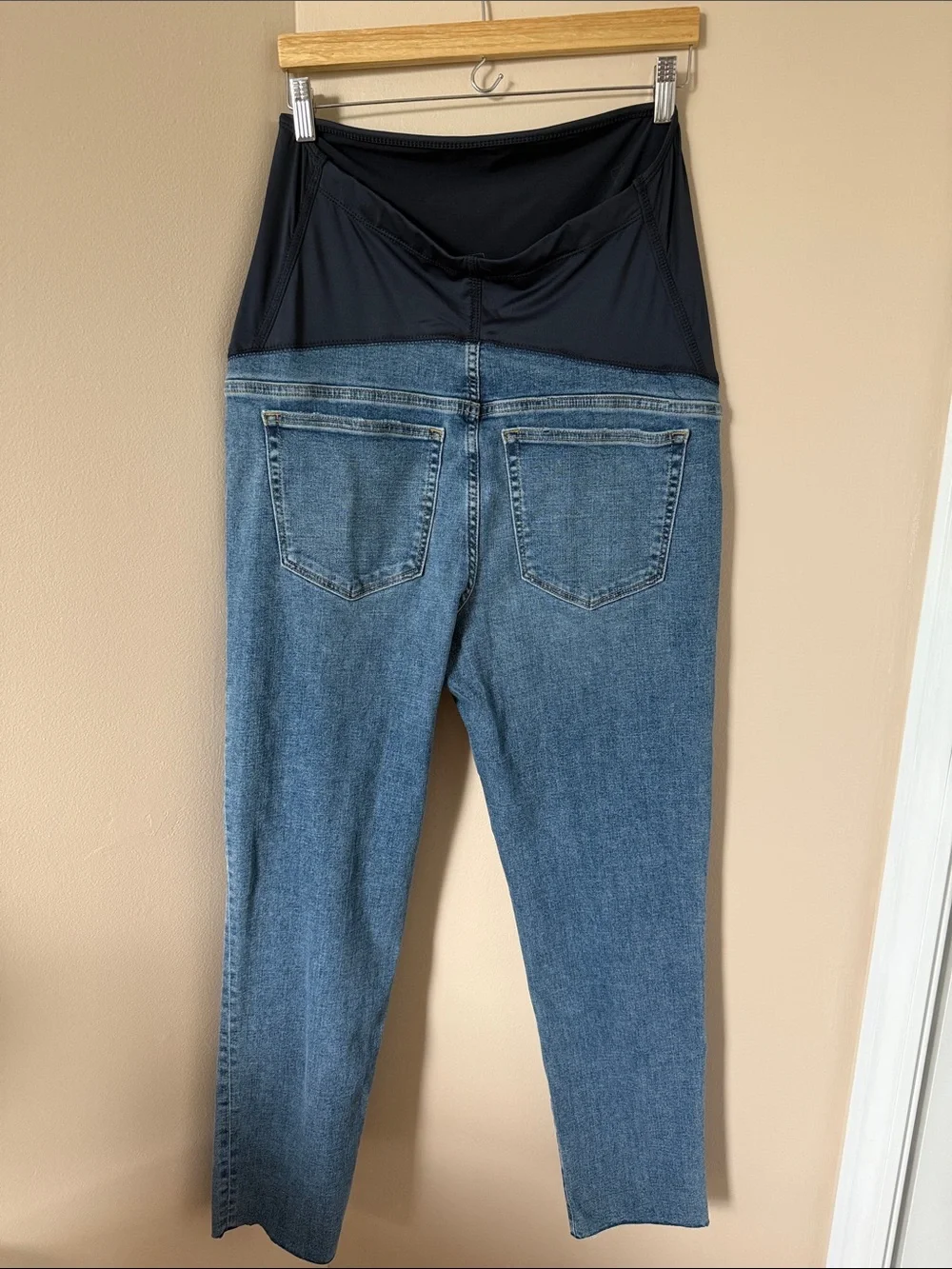 NWOT J. Crew Maternity Straight Stretchy Jeans, Size 30